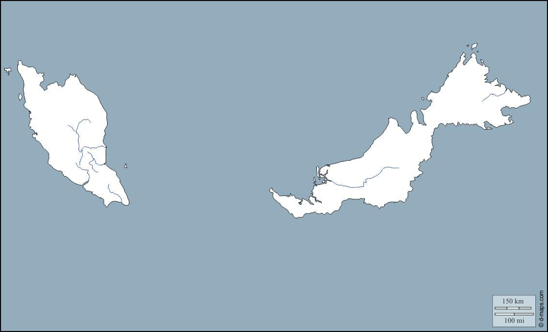 மலேஷியா வரைபடம் ஆயி