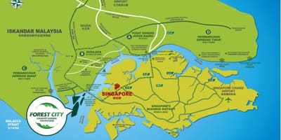 வரைபடம் forest city மலேஷியா