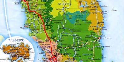 வரைபடம் தென் மலேஷியா