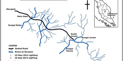 வரைபடம் மலேஷியா நதி