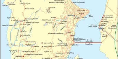 வரைபடம் pulau pinang மலேஷியா